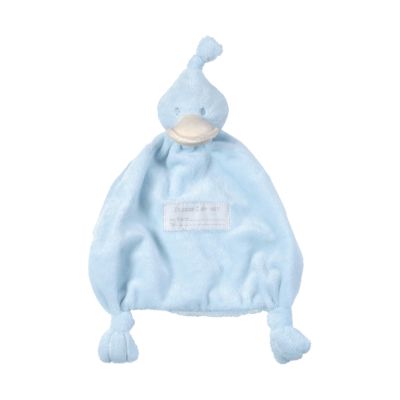 BamBam Duck Kuscheltuch Blau