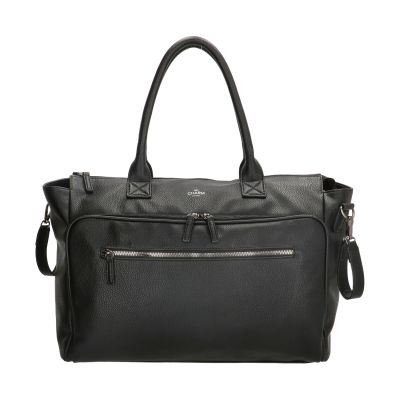 Charm London Bloomsbury Wickeltasche Schwarz