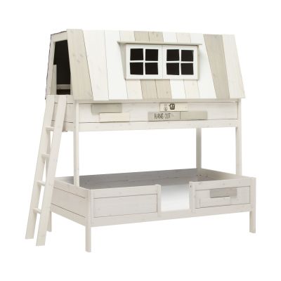 LIFETIME Kidsrooms Stockbett Hangout Whitewash