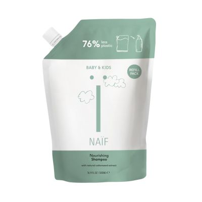 Naïf Nährendes Shampoo für Baby &amp; Kids Nachfüllpackung 500ml