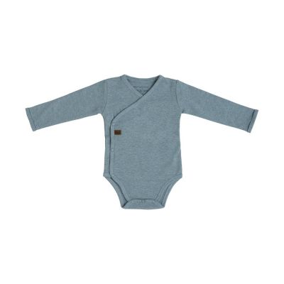 Baby&#039;s Only Melange Romper Lange Mouw Stonegreen-DE