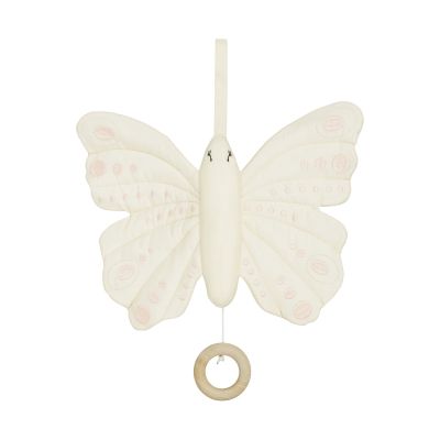 Cam Cam Copenhagen Butterfly Musikmobile - Antique White