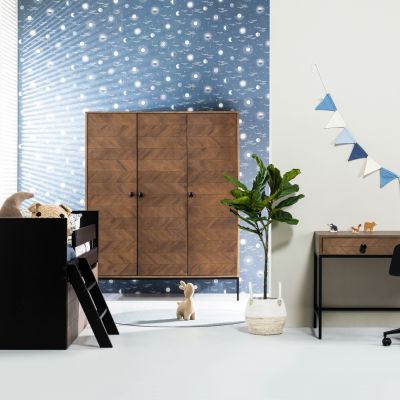 Europa Baby Beau Kinderzimmer Walnuss 