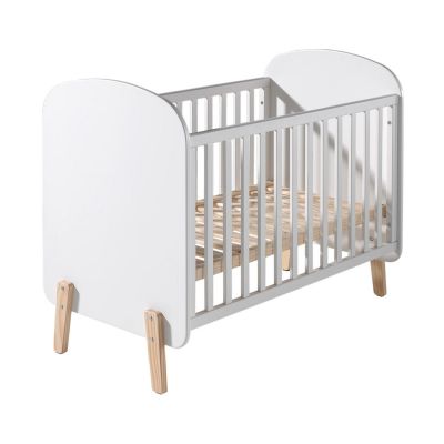 Vipack Kiddy Babybett Weiß 60 x 120 cm 