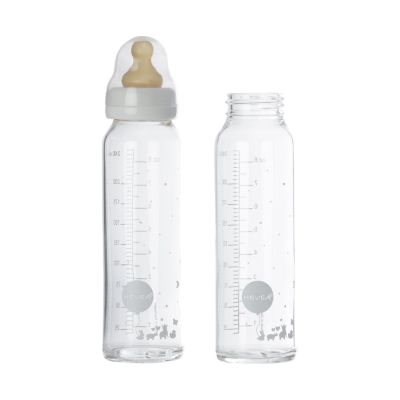 Hevea Glasflasche 240 ml 2 Stück