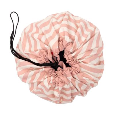 Play &amp; Go Opbergzak Stripes Pink New