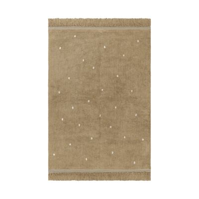 Tapis Petit Emily Dot Teppich Antracite 170 x 120 cm