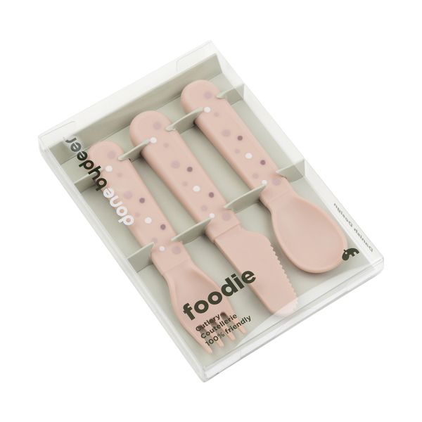 Done By Deer Happy Dots Besteckset - Powder
